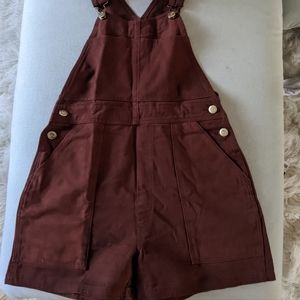 Big Bud Press Shorteralls S brown